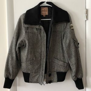 aviator style jacket